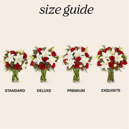 Sparkling Snowflakes Bouquet –  Amora Floral Studio, Mooresville NC