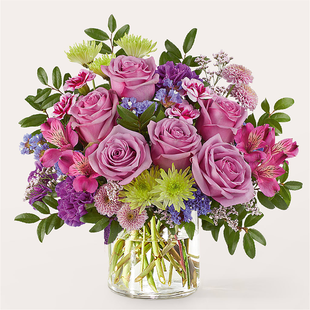 Glass Half Full Bouquet –  Amora Floral Studio, Mooresville NC