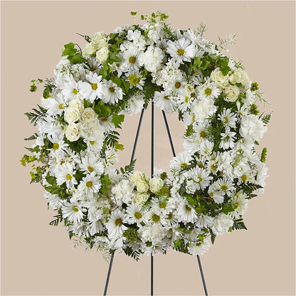 Faithful Wishes Wreath –  Amora Floral Studio, Mooresville NC