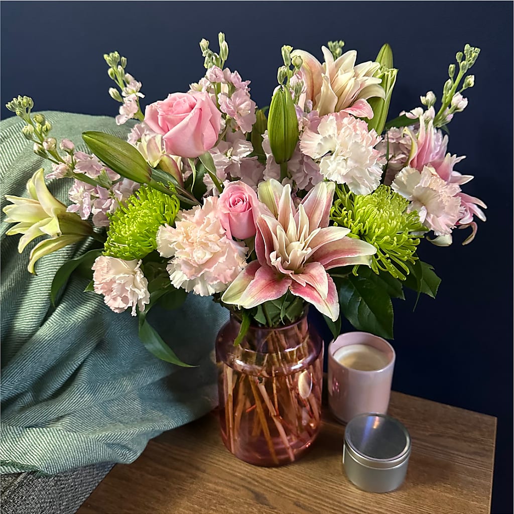 Pretty in Pink Bouquet –  Amora Floral Studio, Mooresville NC