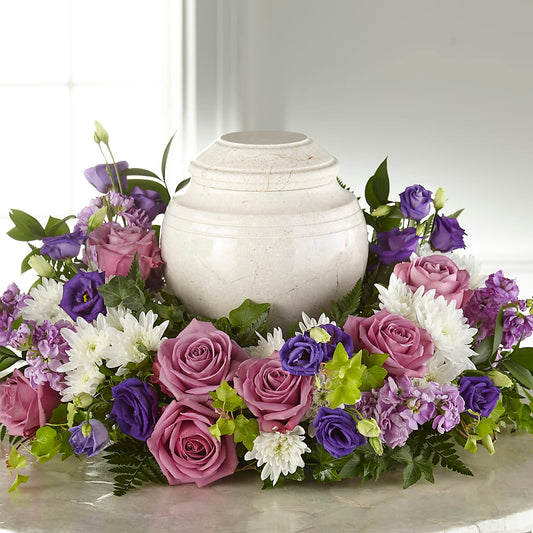 Blooming Sympathy Cremation Adornment –  Amora Floral Studio, Mooresville NC