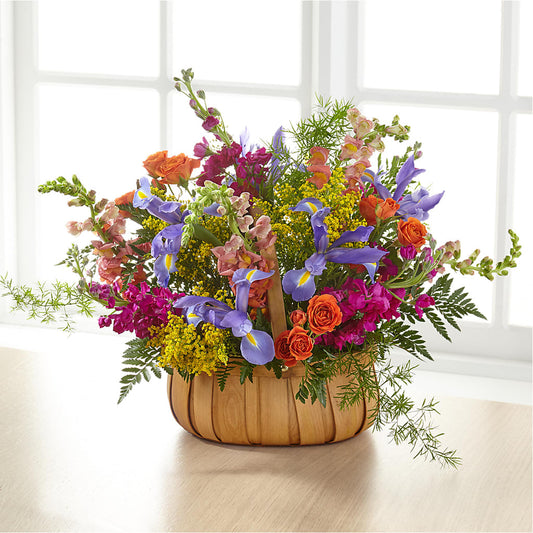 Garden of Life Basket –  Amora Floral Studio, Mooresville NC