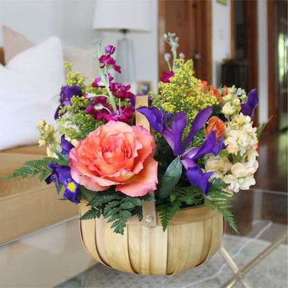 Garden of Life Basket –  Amora Floral Studio, Mooresville NC