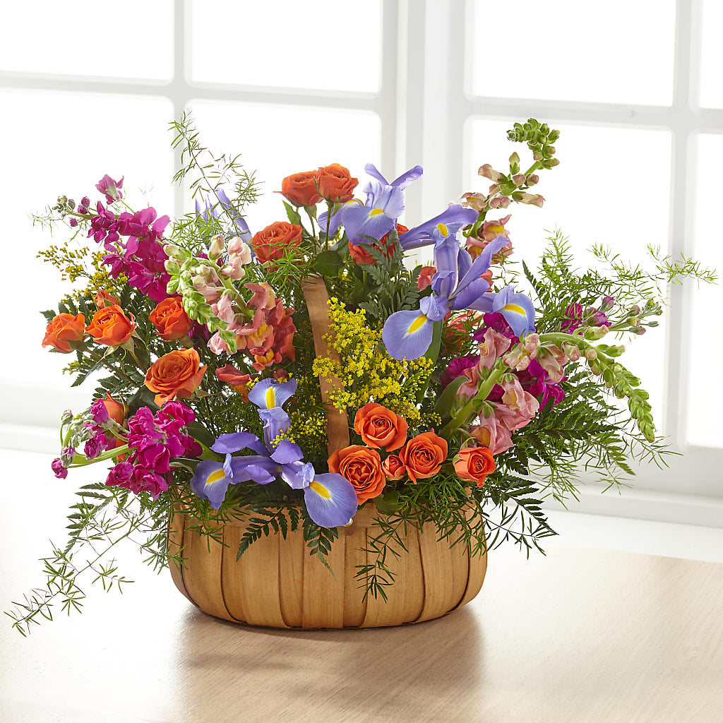 Garden of Life Basket –  Amora Floral Studio, Mooresville NC