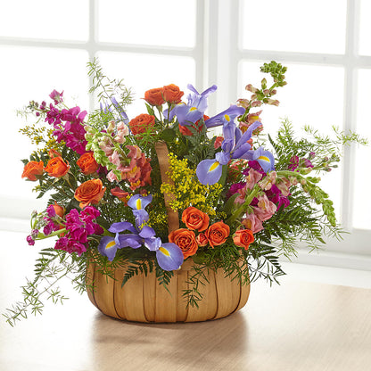 Garden of Life Basket –  Amora Floral Studio, Mooresville NC