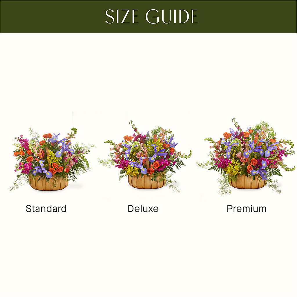 Garden of Life Basket –  Amora Floral Studio, Mooresville NC