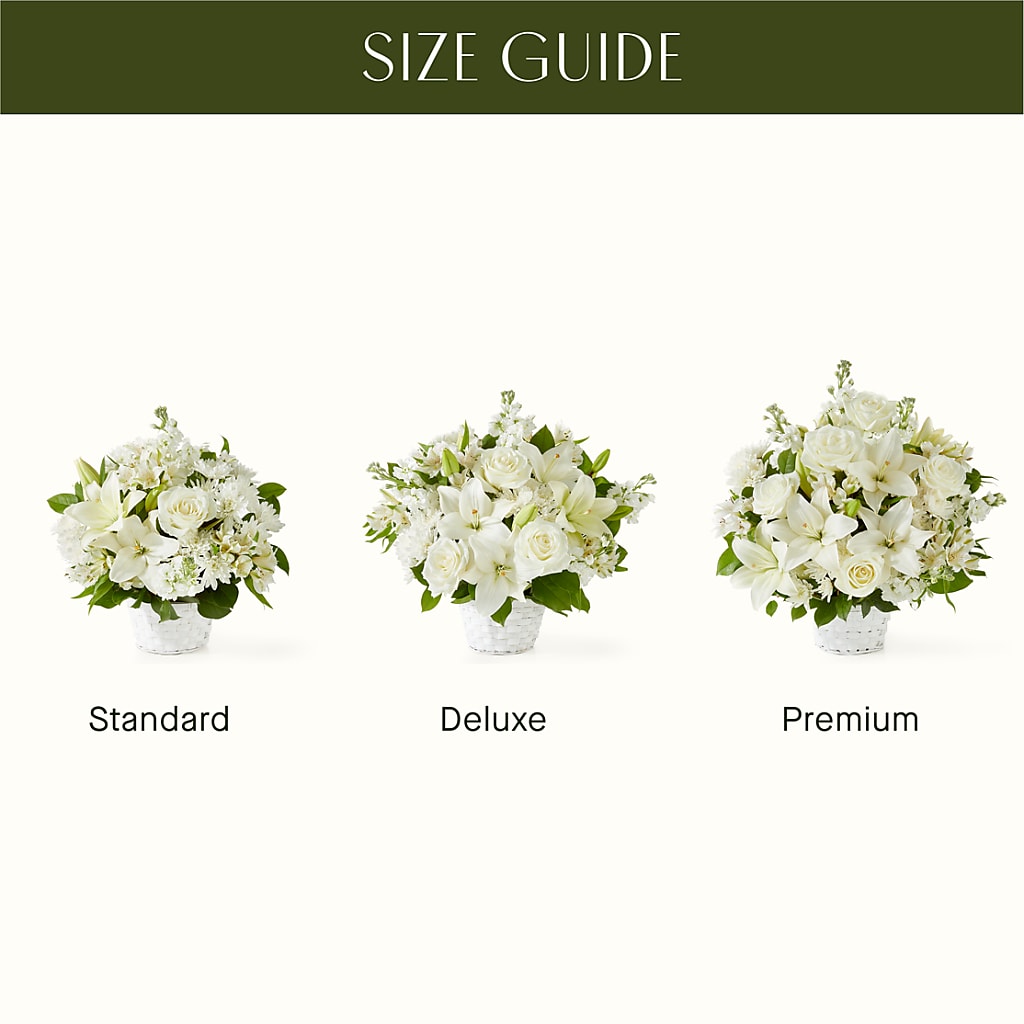 Peaceful Reflections Arrangement –  Amora Floral Studio, Mooresville NC