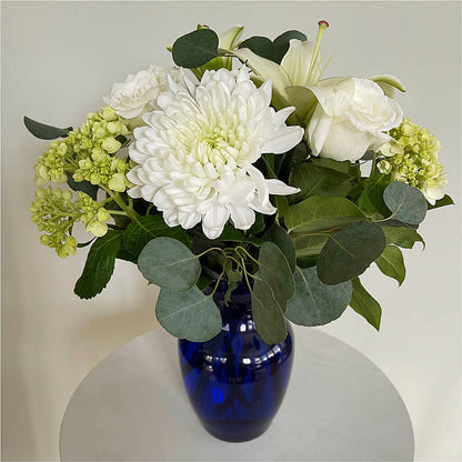 Snowy Dreams Bouquet –  Amora Floral Studio, Mooresville NC