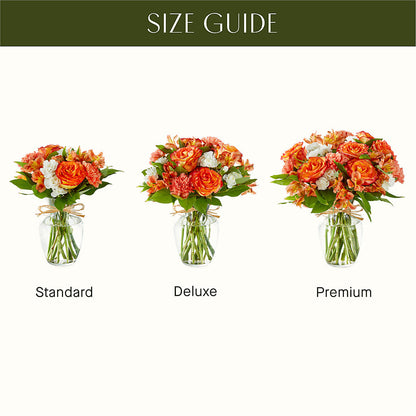 Apricot Glow Bouquet –  Amora Floral Studio, Mooresville NC