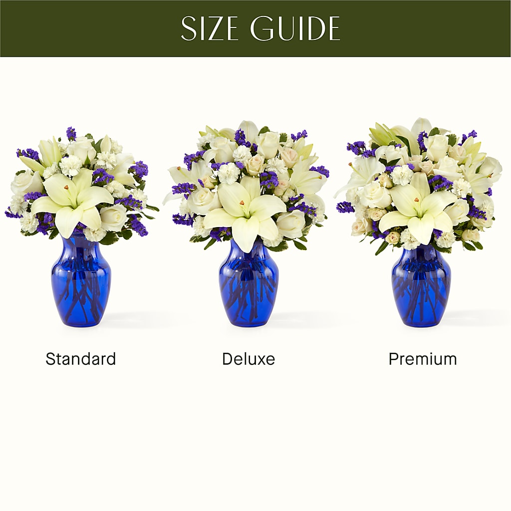 Sapphire Rush Bouquet –  Amora Floral Studio, Mooresville NC