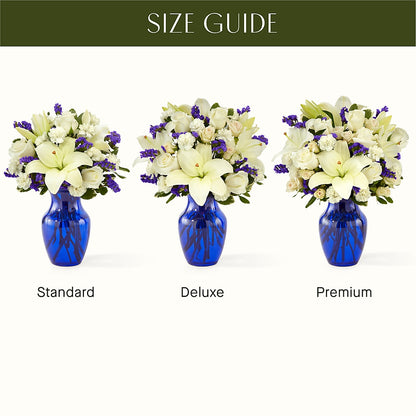 Sapphire Rush Bouquet –  Amora Floral Studio, Mooresville NC