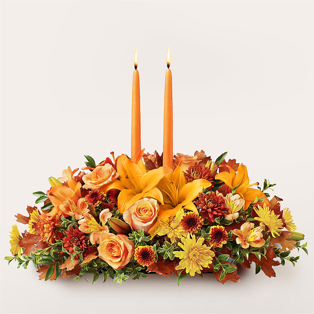 Traditions Centerpiece –  Amora Floral Studio, Mooresville NC