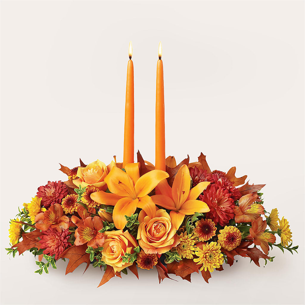Traditions Centerpiece –  Amora Floral Studio, Mooresville NC