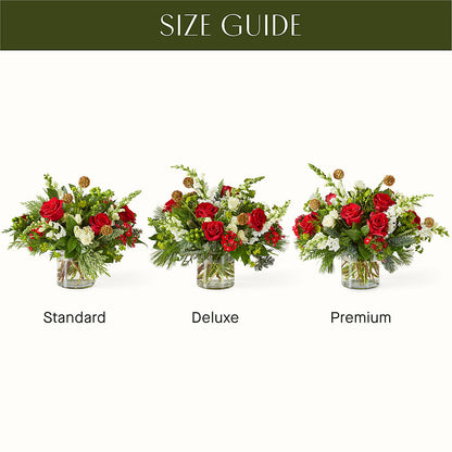 Deck the Halls Bouquet –  Amora Floral Studio, Mooresville NC