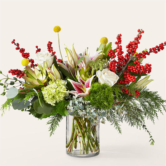 Berry & Bright Bouquet –  Amora Floral Studio, Mooresville NC