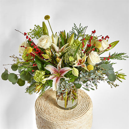 Berry & Bright Bouquet –  Amora Floral Studio, Mooresville NC