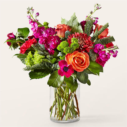 All the Tinsel Bouquet –  Amora Floral Studio, Mooresville NC
