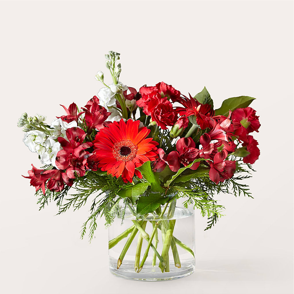 Holidaisy Bouquet –  Amora Floral Studio, Mooresville NC