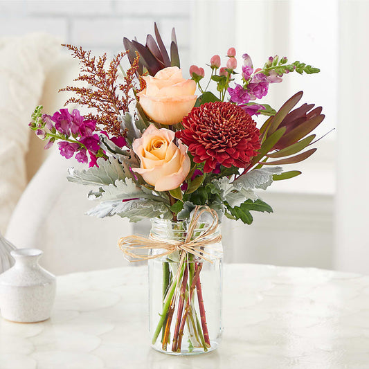 Moody Hues Bouquet –  Amora Floral Studio, Mooresville NC