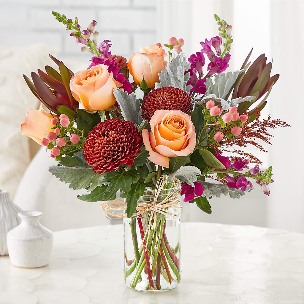 Moody Hues Bouquet –  Amora Floral Studio, Mooresville NC