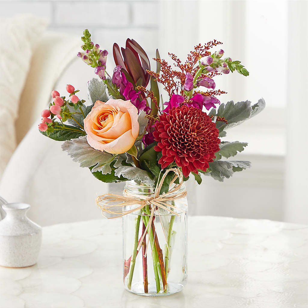 Moody Hues Bouquet –  Amora Floral Studio, Mooresville NC