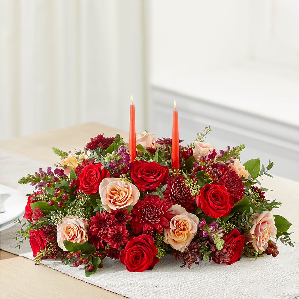 Most Thankful Centerpiece –  Amora Floral Studio, Mooresville NC