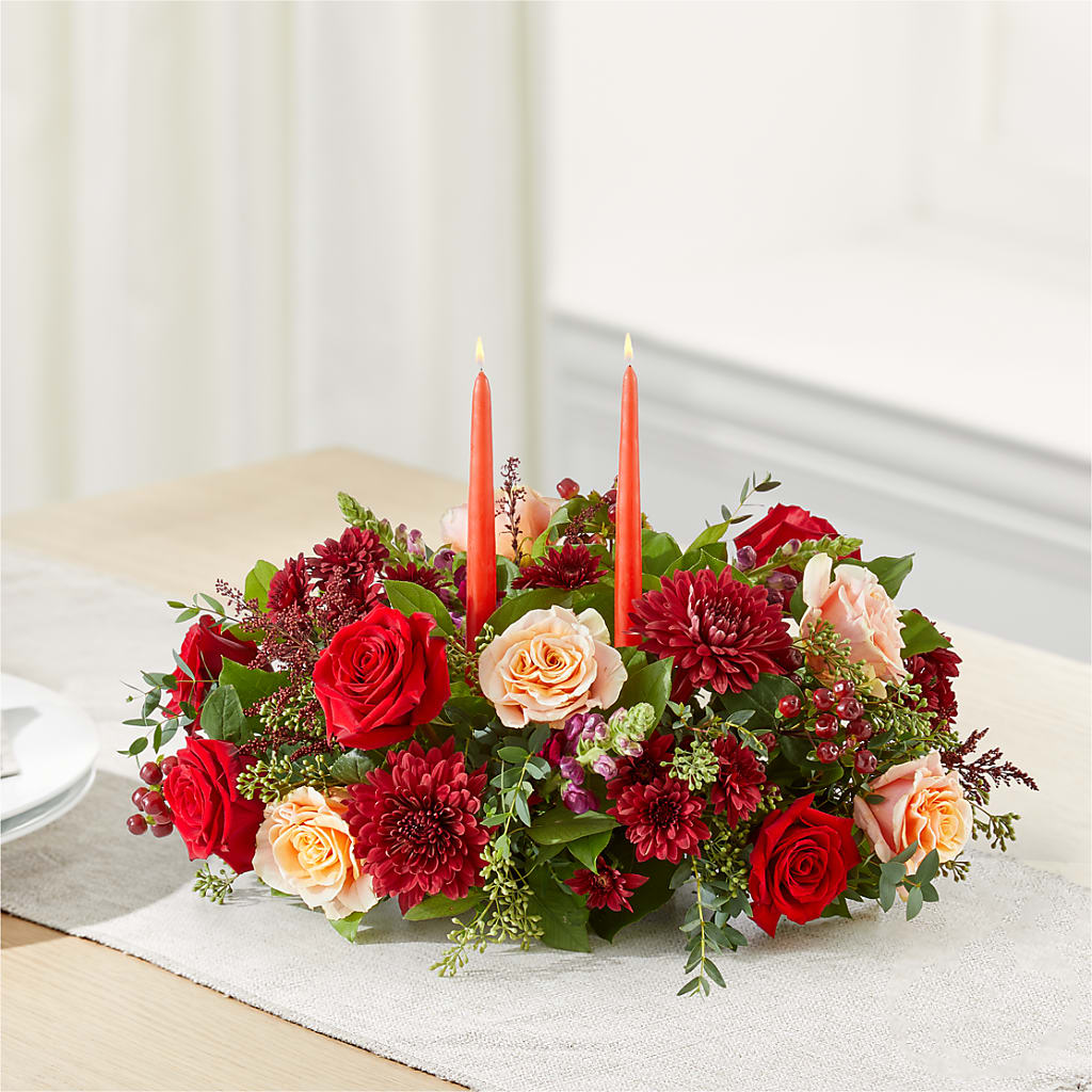 Most Thankful Centerpiece –  Amora Floral Studio, Mooresville NC