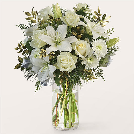 Wintry Mix Bouquet –  Amora Floral Studio, Mooresville NC