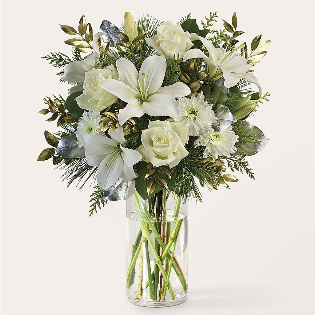 Wintry Mix Bouquet –  Amora Floral Studio, Mooresville NC