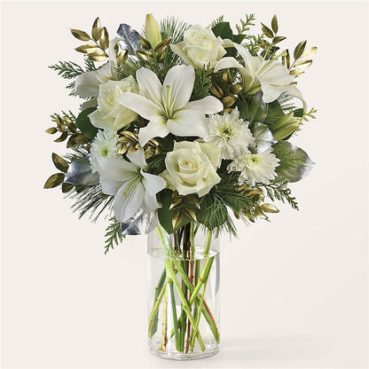 Wintry Mix Bouquet –  Amora Floral Studio, Mooresville NC