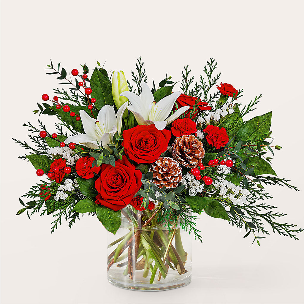 Best in Snow Bouquet –  Amora Floral Studio, Mooresville NC