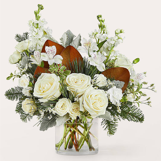Fresh Snowfall Bouquet –  Amora Floral Studio, Mooresville NC