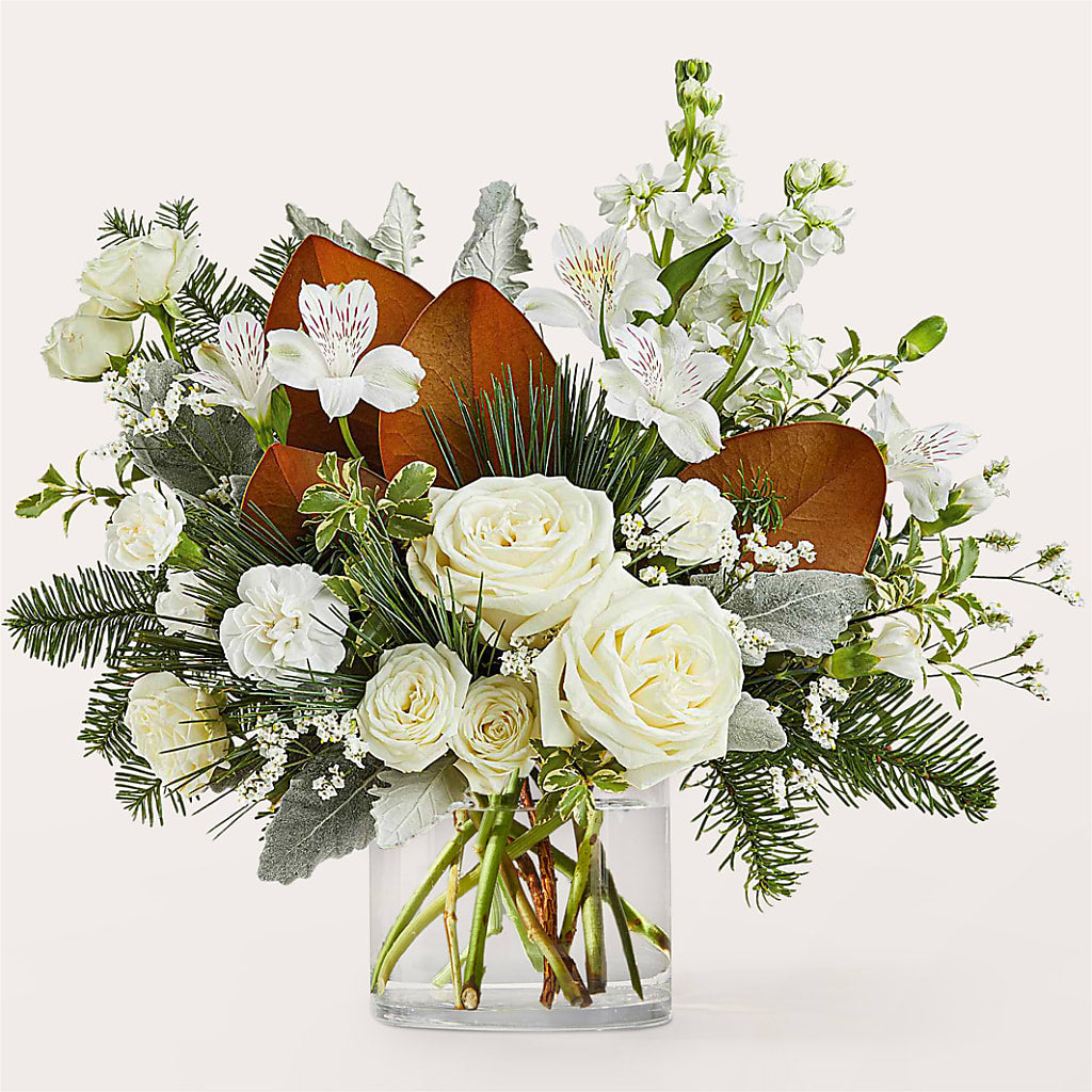 Fresh Snowfall Bouquet –  Amora Floral Studio, Mooresville NC